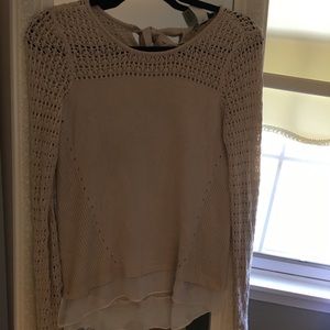 Cable knit sweater